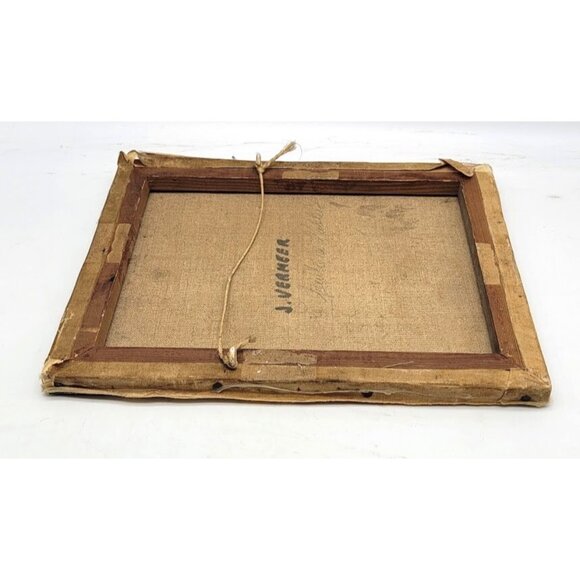 Vintage Johannes Vermeer The Artist in His Studio Paris France Chateau Estate - Picture 10 of 12